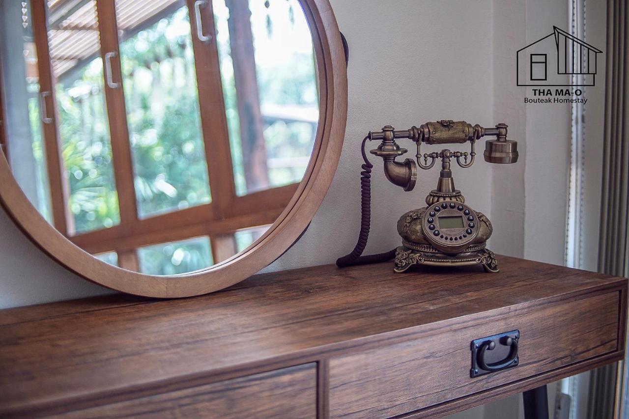 Tha Ma-O Bouteak Homestay - Self Check-In Lampang Exteriör bild